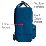 Fjallraven - Kanken Classic Backpack for Everyday, Glacier Green - backpacks4less.com