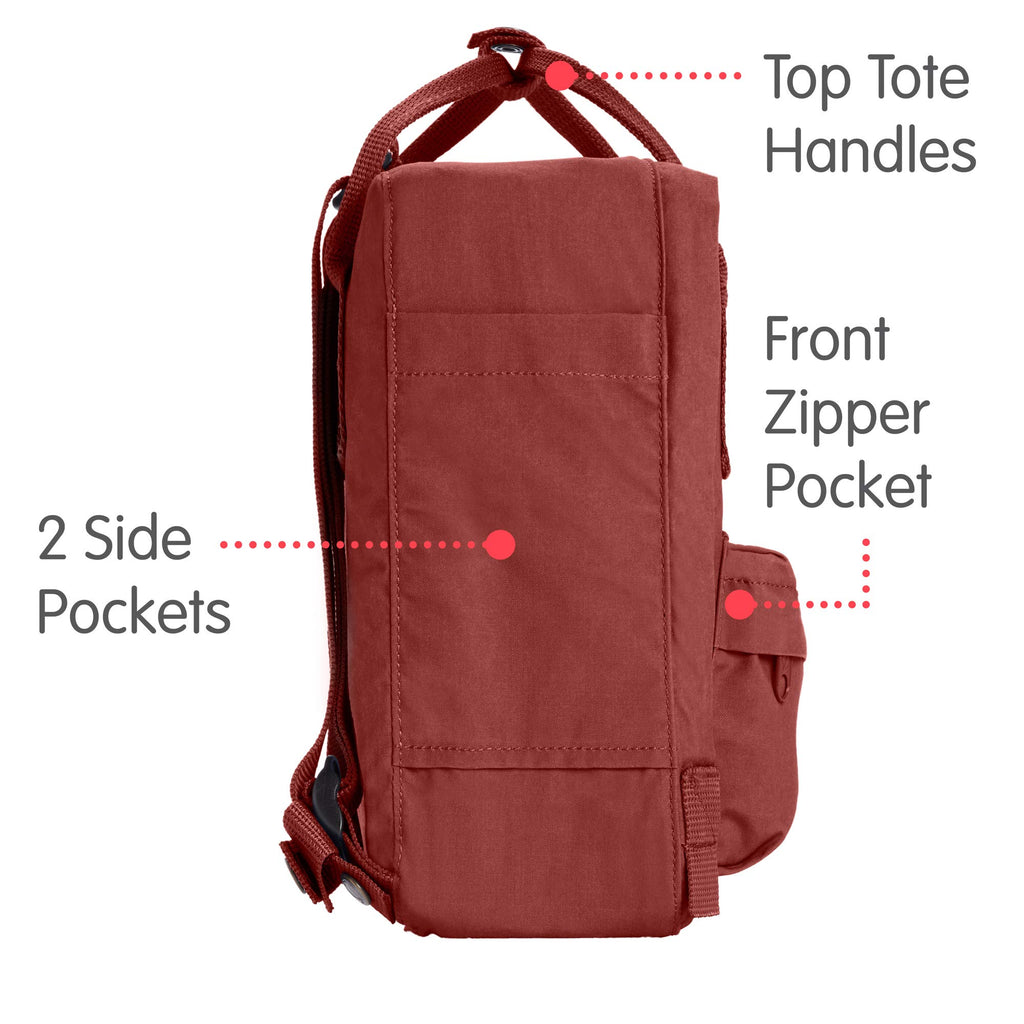 fjallraven kanken mini backpack dahlia Fjallraven