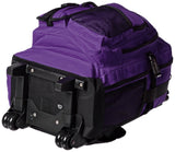 Everest Deluxe Wheeled Backpack, Dark Purple, One Size - backpacks4less.com