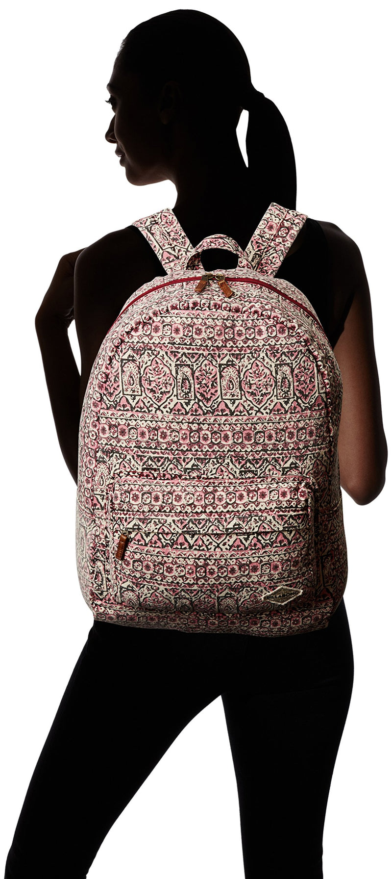 Billabong Women's Juniors Hand Over Love Backpack, Black Cherry - backpacks4less.com