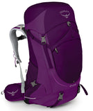Osprey Packs Sirrus 50 Women's Backpacking Backpack, Ruska Purple, Small/Medium - backpacks4less.com