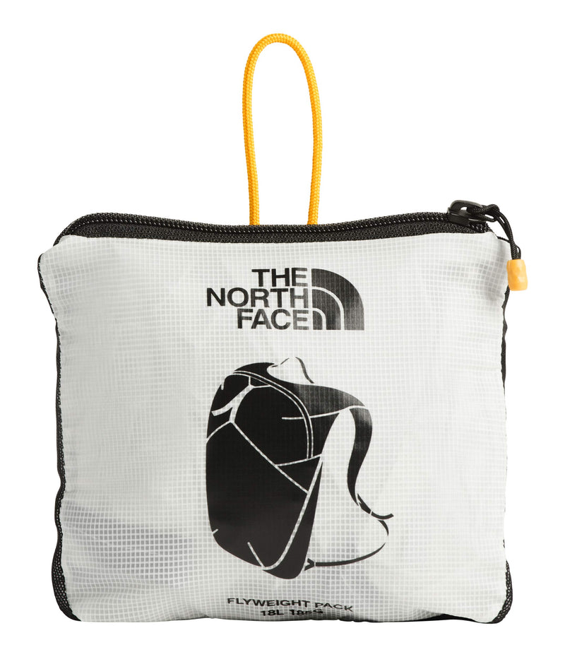 The North Face Flyweight Pack, Tin Grey/TNF Black, OS - backpacks4less.com
