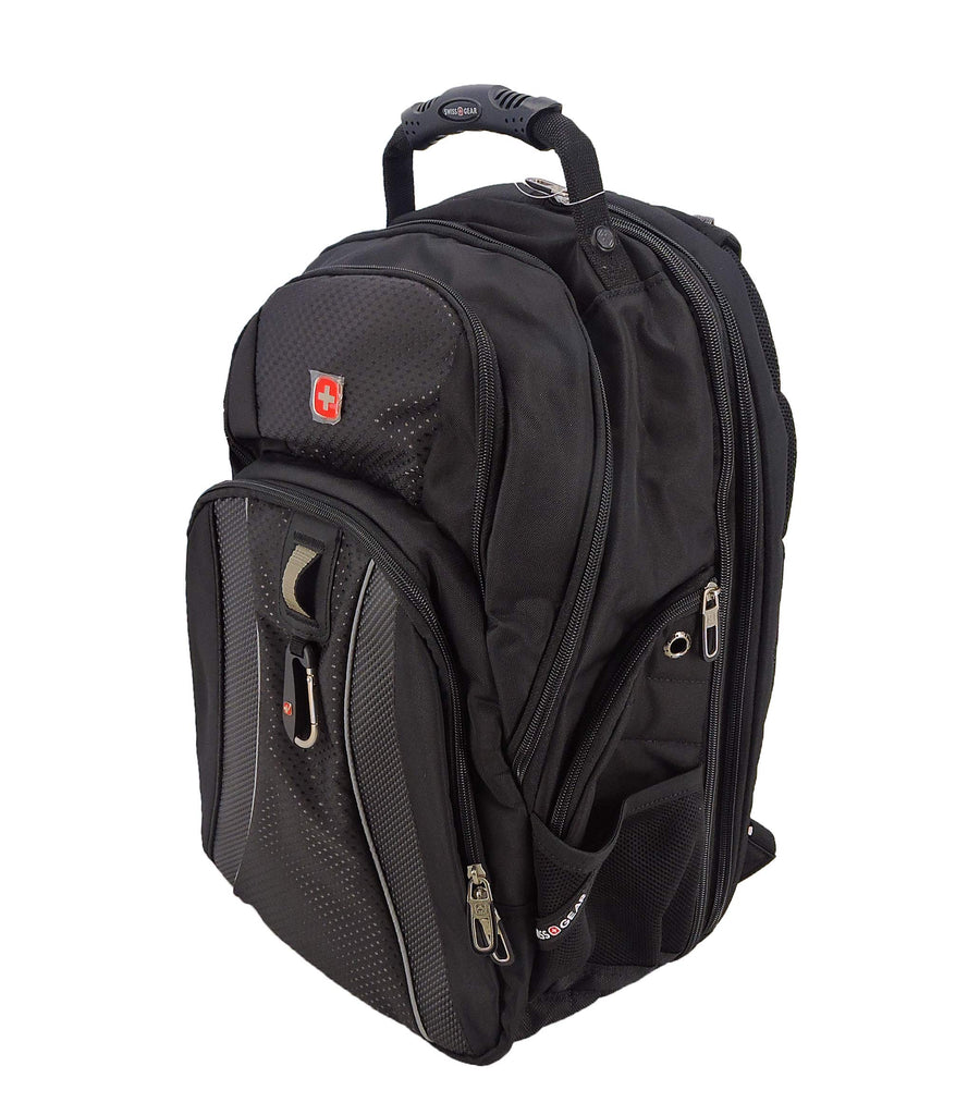 SWISSGEAR 1270 TSA friendly Scansmart Laptop Backpack School Work and Travel/Black - backpacks4less.com