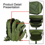NOOLA Military Tactical Backpack Large Army 3 Day Assault Pack Molle Bag Green - backpacks4less.com