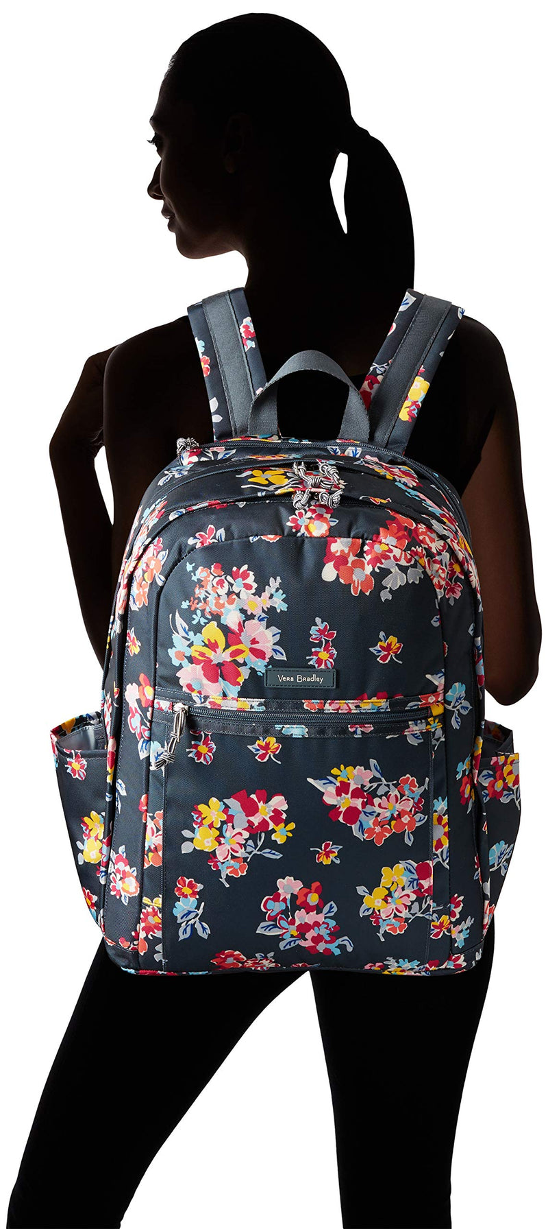 Vera Bradley Women's Lighten Up Grand, Tossed Posies - backpacks4less.com