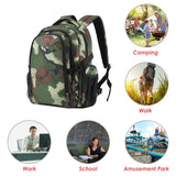 OUTXE Cooler Backpack Insulated Cooler Bag 20L for 14" laptops Lunch Backpack,Camo - backpacks4less.com