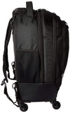 Kenneth Cole Reaction 17" Polyester Dual Compartment 4-Wheel Laptop Backpack, Black - backpacks4less.com