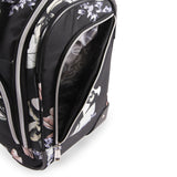 BEBE Valentina-Wheeled Under The Seat Carry-on Bag, Floral Black, ONE Size