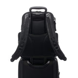 TUMI - Alpha Bravo Nathan Leather Laptop Backpack - 15 Inch Computer Bag for Men and Women - Black - backpacks4less.com
