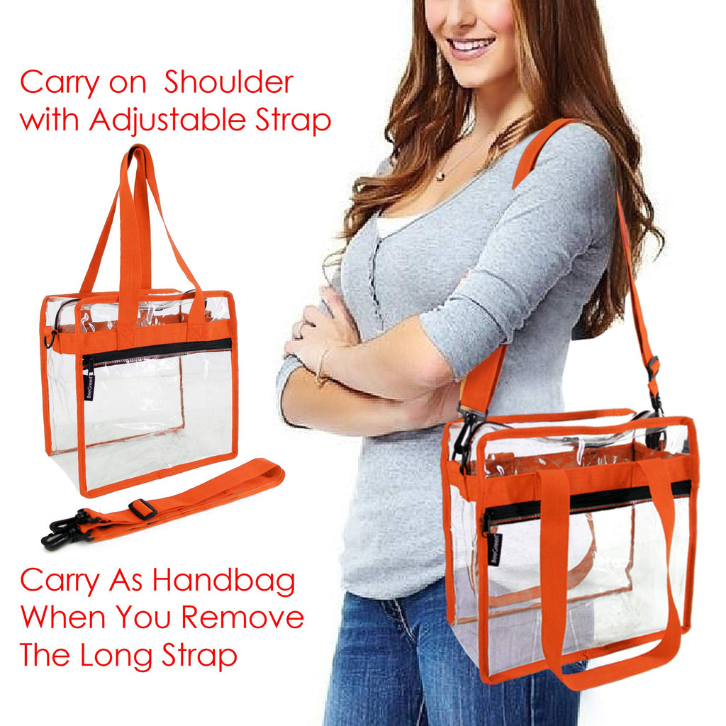 Stadium Approved Clear PVC Tote Bag