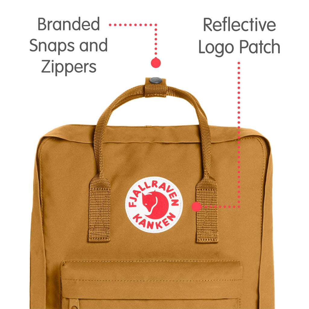 Fjallraven - Kanken Classic Backpack for Everyday, Acorn - backpacks4less.com