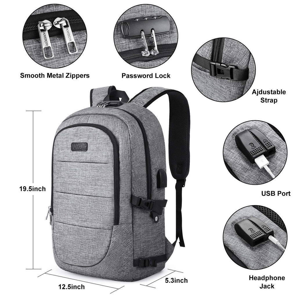42L Large Capacity Travel Laptop Backpack with Multiple Anti-theft Pro –  Inateck Official