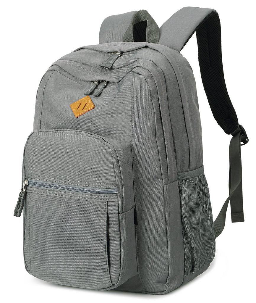 abshoo classical basic travel backpack Abshoo Classical Basic Womens Travel Backpack For College Men Water Resistant Bookbag (Grey)
