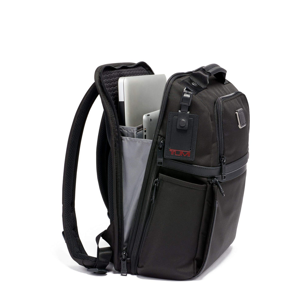 tumi alpha compact backpack TUMI - Alpha 3 Slim Solutions Laptop Brief Pack - 15 Inch Computer Backpack for Men and Women