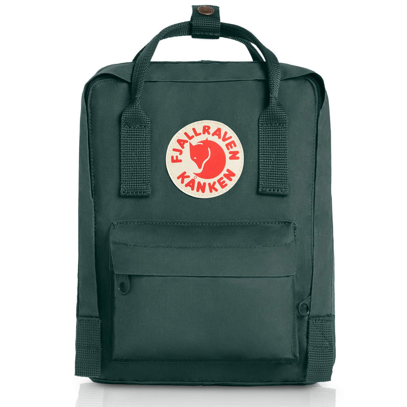 Fjallraven - Kanken Mini Classic Backpack for Everyday, Forest Green - backpacks4less.com