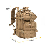Small Military Tactical Backpack 30L Assault Backpack Tactical Bag - backpacks4less.com
