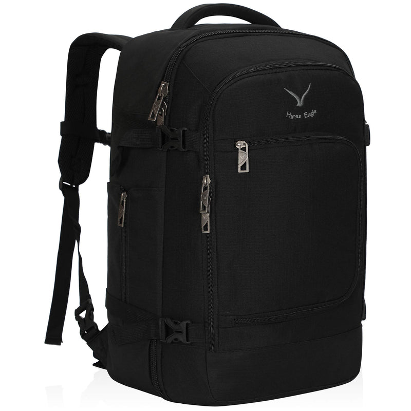 Hynes Eagle Flight Approved Carry on Backpack Travel Backpack 40L, Black 2018 - backpacks4less.com