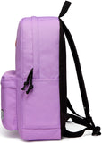 Lightweight Backpack for School, VASCHY Classic Basic Water Resistant Casual Daypack for Travel with Bottle Side Pockets (Orchid) - backpacks4less.com