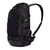 SWISSGEAR Compact Organizer Backpack | Narrow Profile Daypack| Men's and Women's - Black