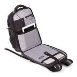 SwissGear 5358 USB ScanSmart Laptop Backpack. Abrasion-Resistant & Travel-Friendly Laptop Backpack with TSA lock exclusive bundle. (Heather Gray) - backpacks4less.com