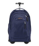 Jansport Driver 8 Core Series Wheeled Backpack, Navy - backpacks4less.com