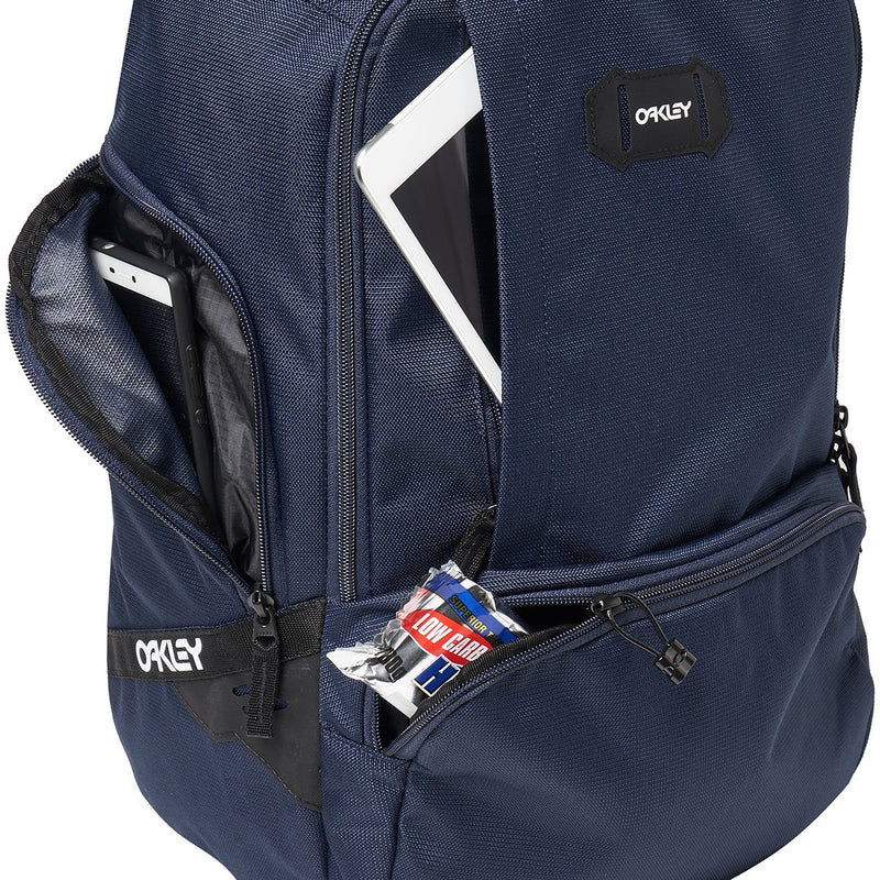 Oakley Mens Men's Street organizing Backpack, FATHOM, NOne SizeIZE - backpacks4less.com