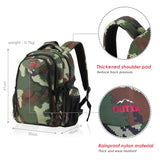OUTXE Cooler Backpack Insulated Cooler Bag 20L for 14" laptops Lunch Backpack,Camo - backpacks4less.com