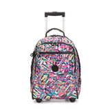 Kipling Sanaa Large Rolling Backpack Wild Melody - backpacks4less.com