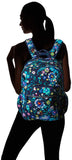 Vera Bradley Signature Cotton XL Campus, Moonlight Garden - backpacks4less.com