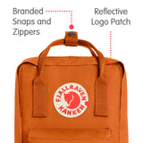 Fjallraven - Kanken Mini Classic Backpack for Everyday, Brick - backpacks4less.com