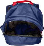 Nike Sportswear Hayward Futura Backpack for Men, Large Backpack with Durable Polyester Shell and Padded Shoulder Straps, Blue Void/University Red/University Red - backpacks4less.com