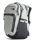 The North Face Women's Surge Backpack, Tin Grey Light Heather/Asphalt Grey - backpacks4less.com