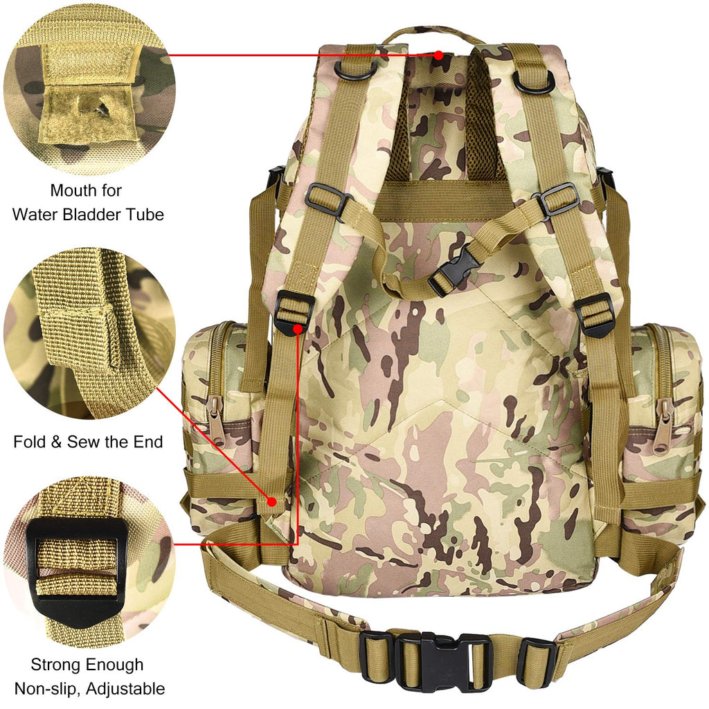 Non tactical backpack top