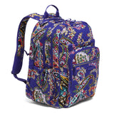 Vera Bradley Signature Cotton XL Campus, Romantic Paisley - backpacks4less.com