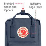 Fjallraven - Kanken Mini Classic Backpack for Everyday, Graphite - backpacks4less.com