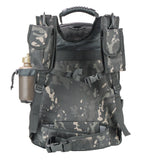 Military Expandable Travel Backpack Tactical Waterproof Work Backpack for Men(black-multicam) - backpacks4less.com