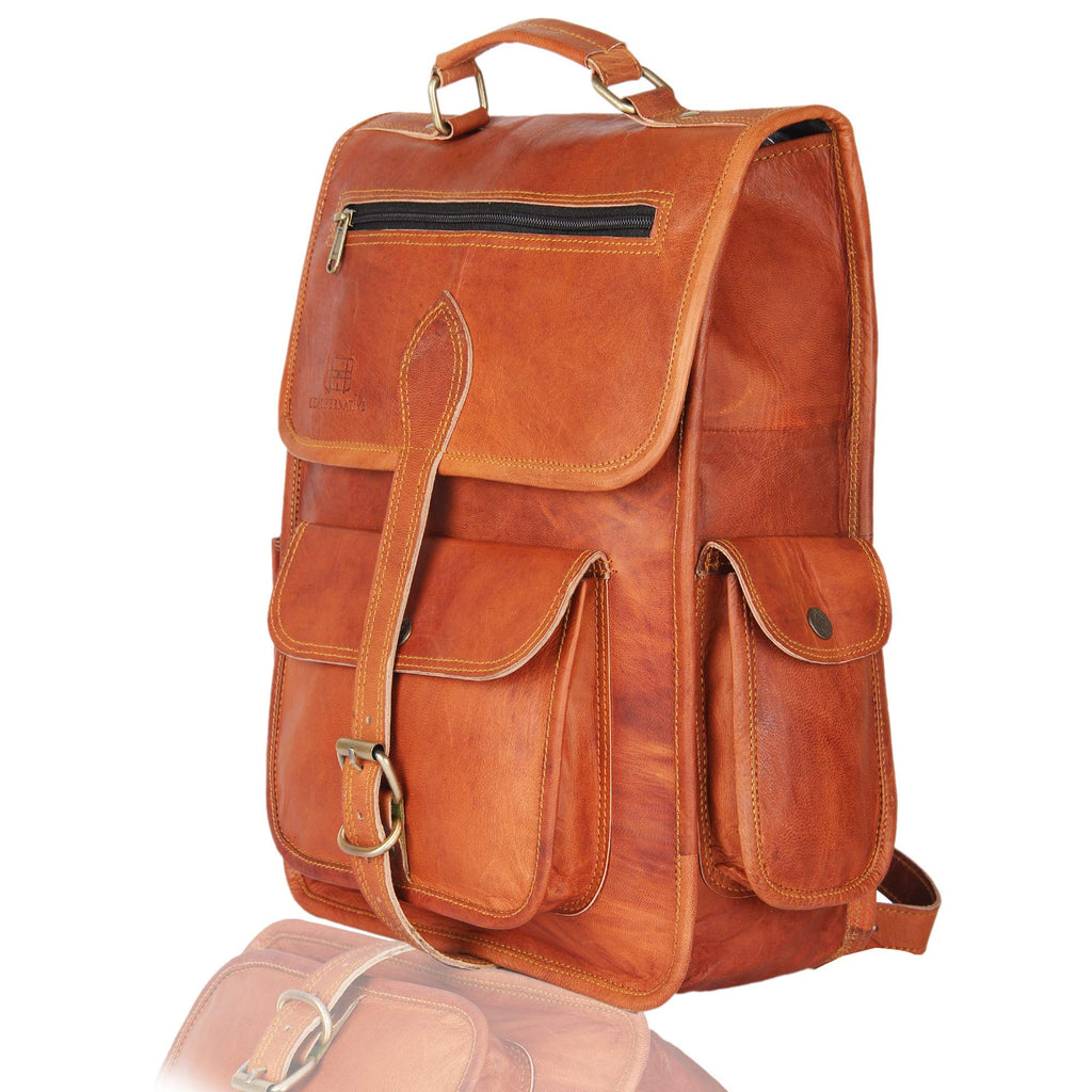 Product Review: The High On Leather Vintage Leather Backpack