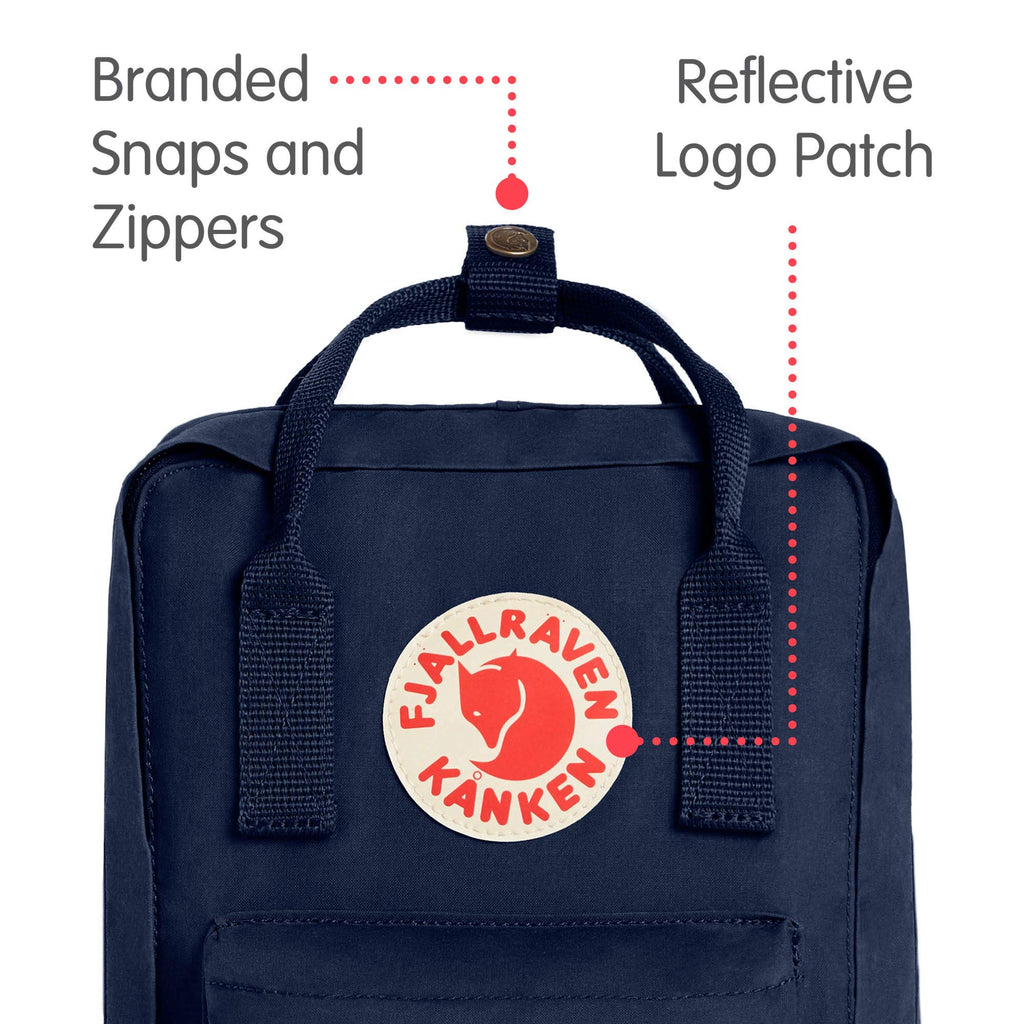 Fjallraven - Kanken Mini Classic Backpack for Everyday, Royal blue - backpacks4less.com