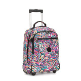 Kipling Sanaa Large Rolling Backpack Wild Melody - backpacks4less.com