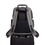 TUMI - Alpha Bravo Nathan Laptop Backpack - 15 Inch Computer Bag for Men and Women - Brushed Blue - backpacks4less.com