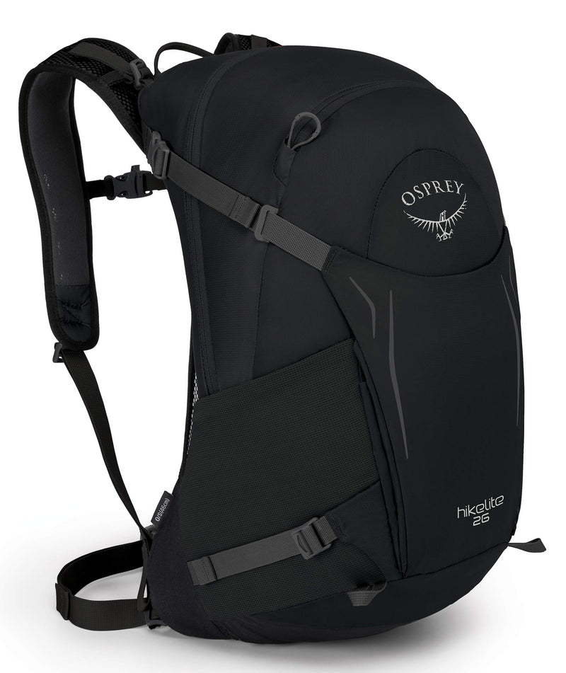 Osprey Packs Hikelite 26 Backpack, Black, One Size - backpacks4less.com
