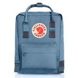 Fjallraven - Kanken Mini Classic Backpack for Everyday, Blue Ridge/Random Blocked - backpacks4less.com