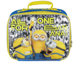 AI ACCESSORY INNOVATIONS Despicable Me Minions Lunch Box One Banana Insulated Kids Lunch Bag Tote For Hot And Cold Food, Drinks, And Snacks