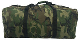 Heavy Duty Cargo Duffel Large Sport Gear Drum Set Equipment Hardware Travel Bag Rooftop Rack Bag (42" x 20" x 20", Camouflage) - backpacks4less.com