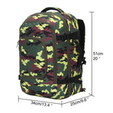 Hynes Eagle Travel Backpack 40L Flight Approved Carry on Backpack, Yellow Camo with 3PCS Packing Cubes 2017 - backpacks4less.com