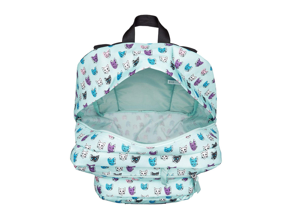 girls backpack for middle school jansport JanSport Big Student Backpack -Brook Green Cool Cats