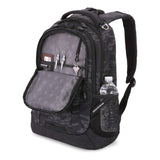 SwissGear Cecil Backpack, Black Cod/Camo, One Size - backpacks4less.com