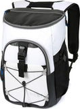 Arctic Zone Titan Deep Freeze 24 Can Backpack Cooler, White