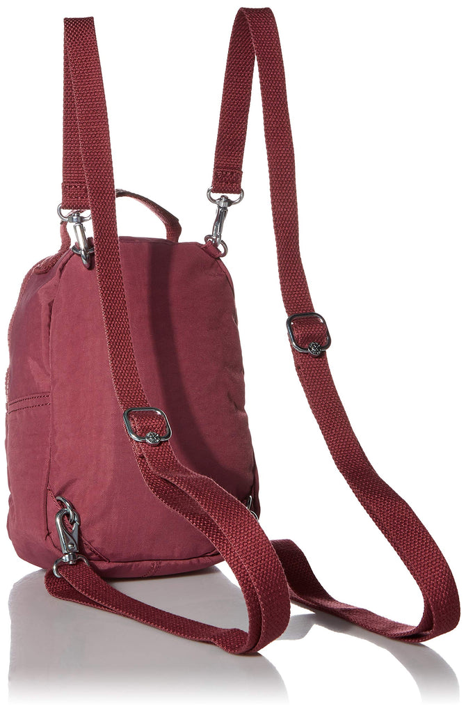 Kipling womens Alber 3-In-1 Convertible Mini Backpack, fig purple, One Size - backpacks4less.com