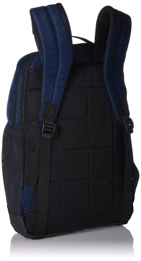 Nike Brasilia Medium Training Backpack, Nike Backpack for Women and Men with Secure Storage & Water Resistant Coating, Midnight Navy/Black/White - backpacks4less.com